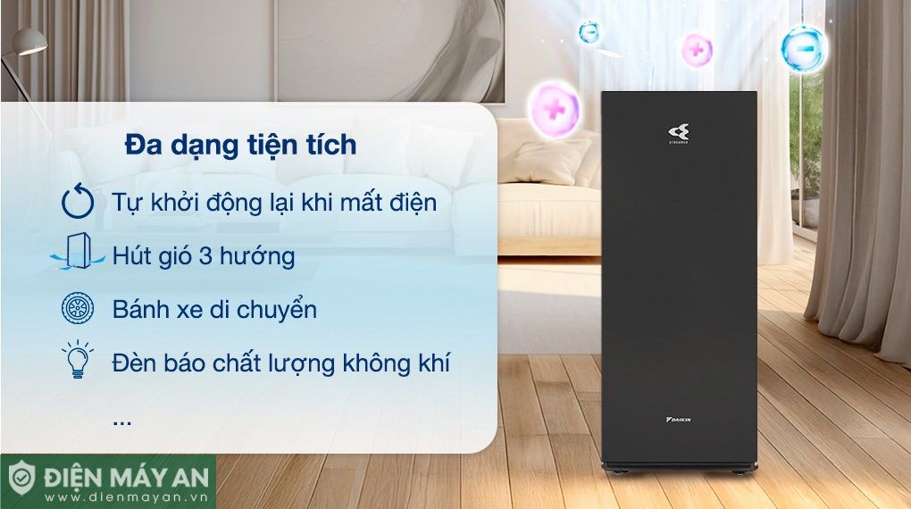 Máy lọc không khí Daikin MCK70ZVM7-T 82W